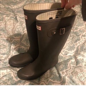 Hunter rain boots
